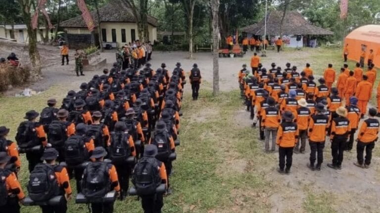 Latihan Gabungan Pencarian dan Pertolongan Gunung Hutan