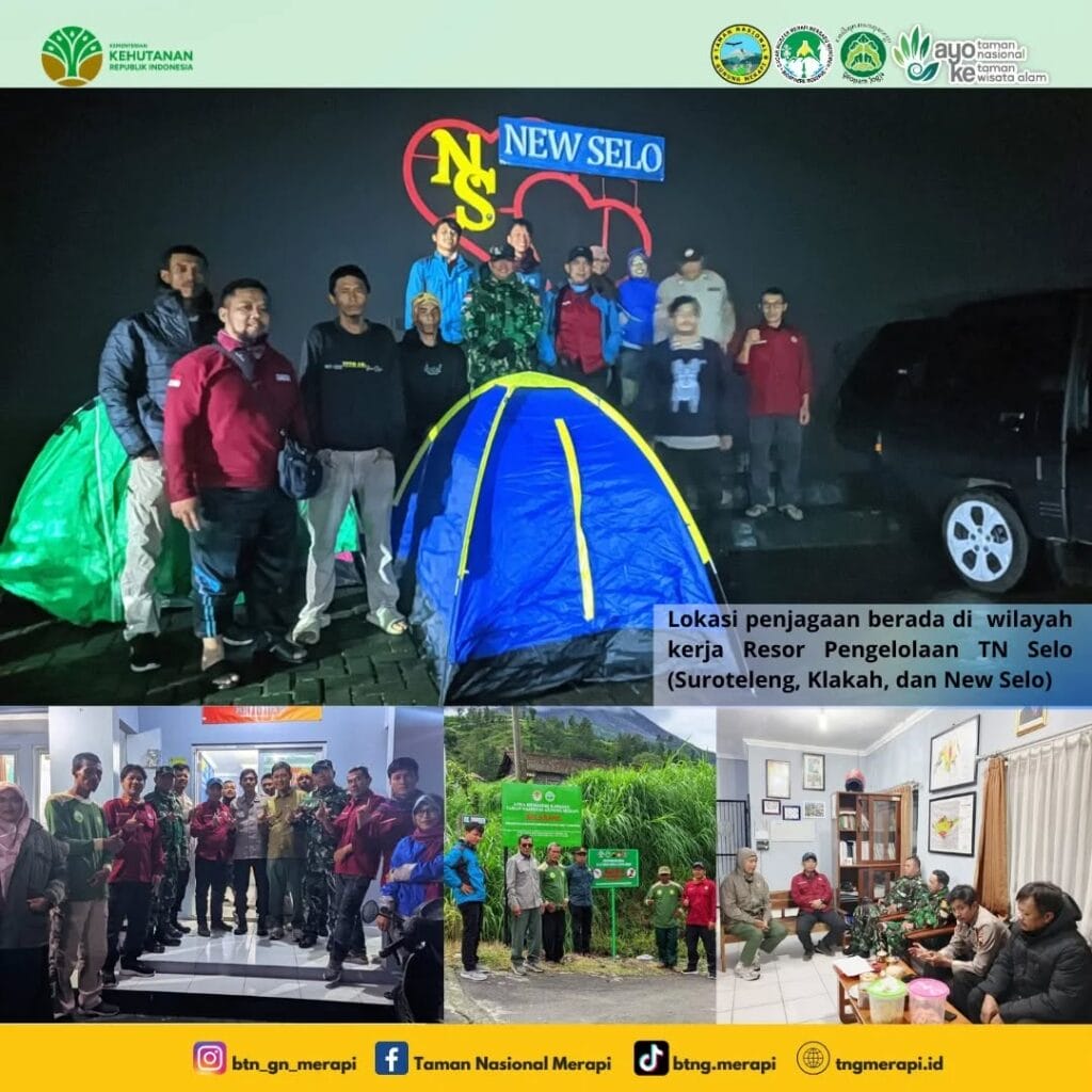 Penjagaan Jalur Pendakian dan Objek Wisata Alam Taman Nasional Gunung ...