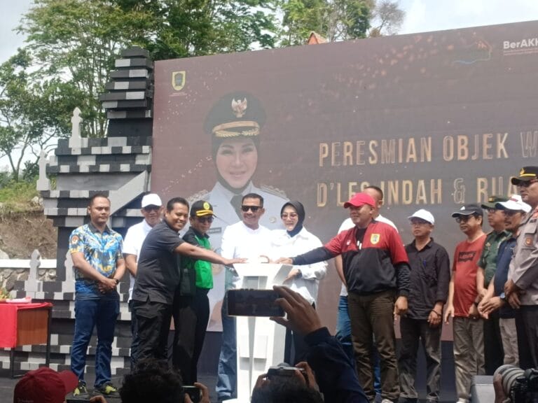 Peresmian Wisata Alam D’les Indah oleh Bupati Klaten